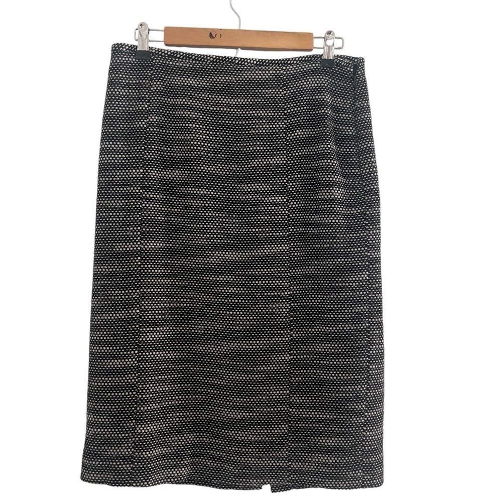 LOFT Womens Wool Blend Pencil Skirt Sz 8 Office Career